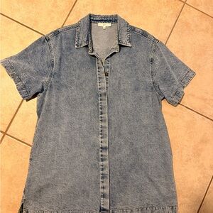 Stylish Blue Denim Mini Dress